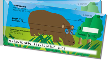Hungry Hippo Side Tear Design Checks
