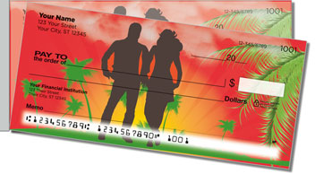 Romantic Hideaway Side Tear Design Checks