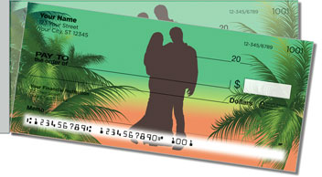 Romantic Hideaway Side Tear Theme Checks