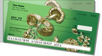 Woodland Treasure Side Tear Personalized Checks