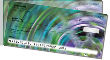 Wheels in Motion Side Tear Personalized Checks