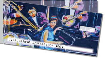 Jazz Age Side Tear Design Checks