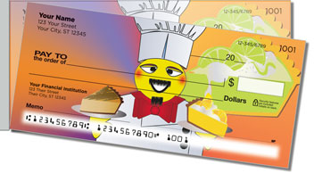 Party Chef Side Tear Theme Checks