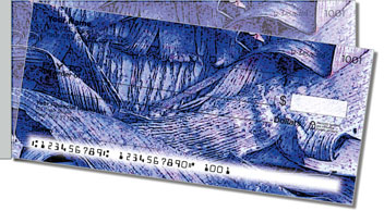 Palm Leaves Side Tear Theme Checks