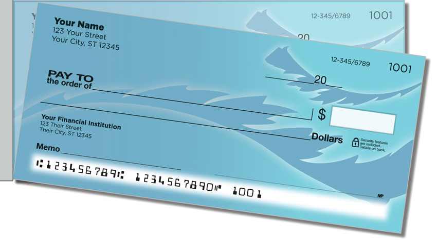 Branching Out Side Tear Personal Checks