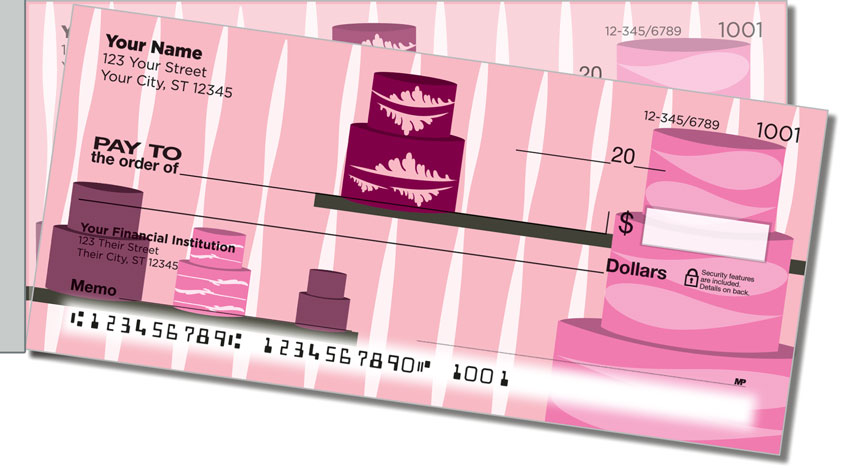 Piece of Cake Side Tear Personal Checks
