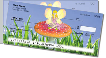 Pretty Pixie Side Tear Personalized Checks