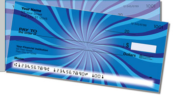Retro Twist Side Tear Personalized Checks