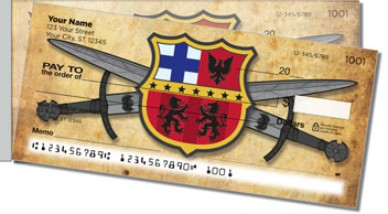 Medieval Side Tear Design Checks