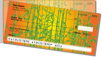 Bamboo Side Tear Design Checks