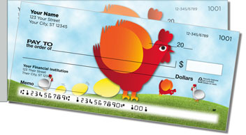 Funky Chicken Side Tear Theme Checks