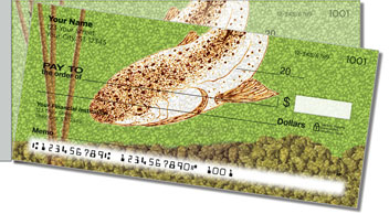 Trout & Salmon Side Tear Personalized Checks