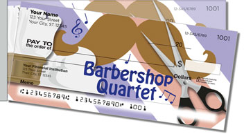 Barbershop Quartet Side Tear Theme Checks