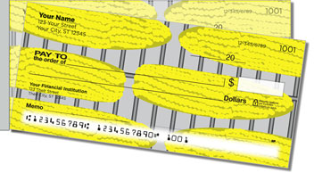 On the Grill Side Tear Personalized Checks