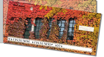 Autumn Ivy Side Tear Design Checks
