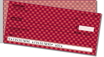 Carbon Fiber Side Tear Personalized Checks