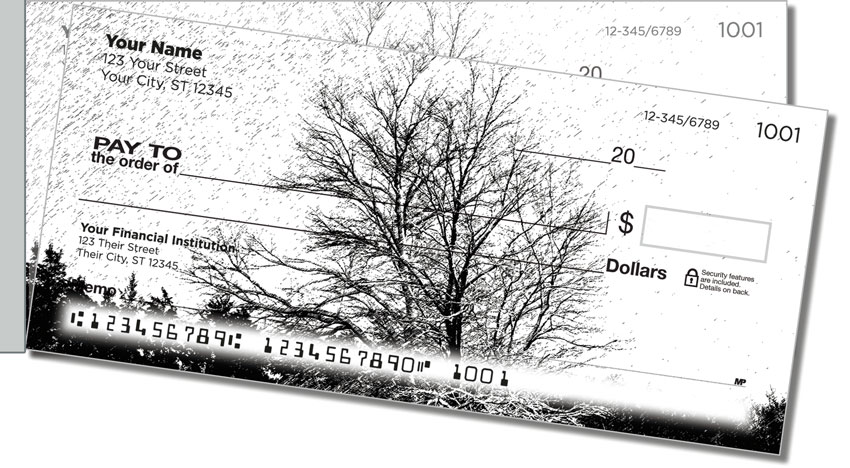 Winter Tree Side Tear Checks