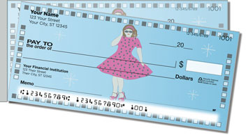 Sock Hop Side Tear Personalized Checks