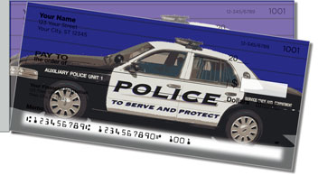 Police Side Tear Design Checks
