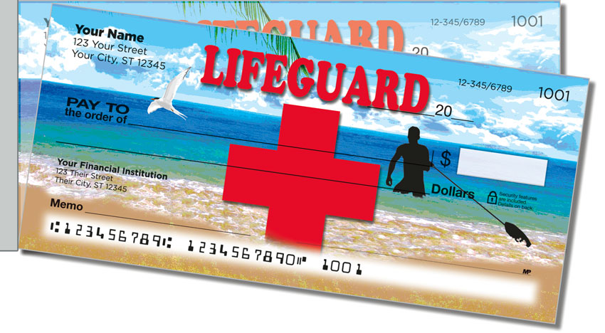 Lifeguard Side Tear Personal Checks