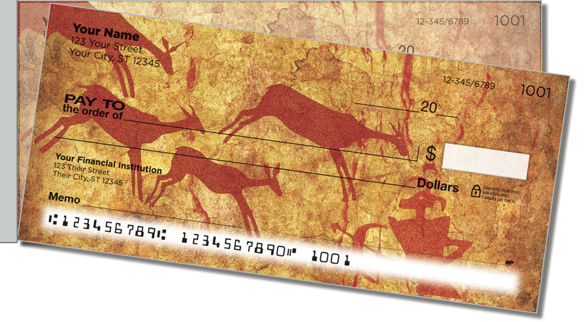 Cave Painting Side Tear Checks