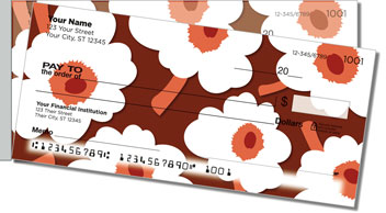 Big Floral Side Tear Theme Checks