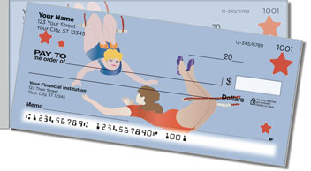 Circus Act Side Tear Personalized Checks