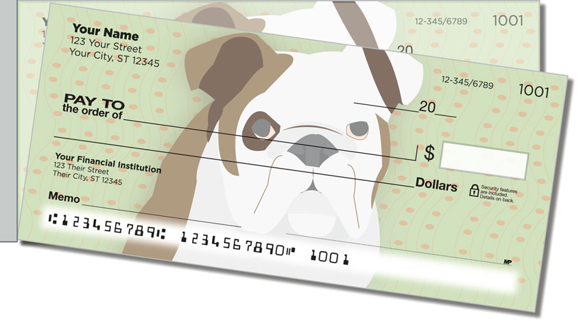 Doggone Cute Side Tear Checks
