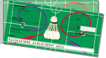 Badminton Side Tear Design Checks