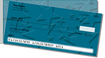 3D Shape Side Tear Personalized Checks