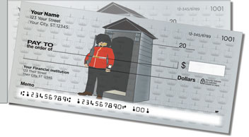 British Side Tear Personalized Checks