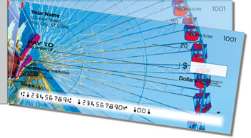 Amusement Park Side Tear Theme Checks