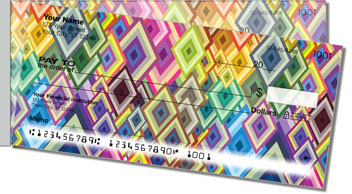 Retro Shape Side Tear Design Checks