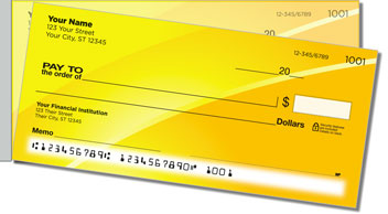 Colorful Curve Side Tear Design Checks