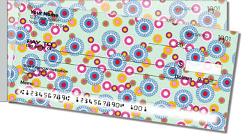 Flashback Flower Side Tear Personalized Checks