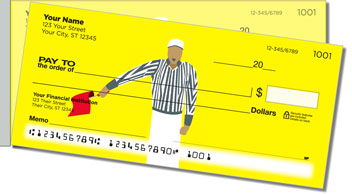 Referee Side Tear Personalized Checks