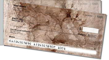 Weathered Paper Side Tear Design Checks
