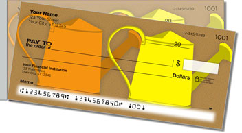 Tools of Gardening Side Tear Personalized Checks
