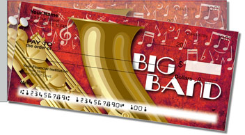 Big Band Side Tear Personalized Checks