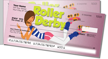 Roller Derby Side Tear Design Checks