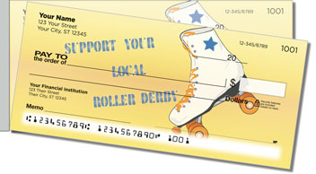 Roller Derby Side Tear Personalized Checks