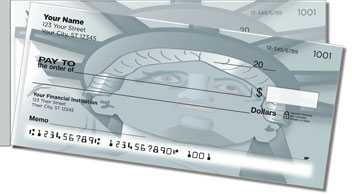 Uncle Sam & Friends Side Tear Personalized Checks