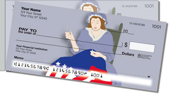 Uncle Sam & Friends Side Tear Theme Checks