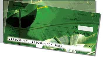 Palm Branch Side Tear Design Checks