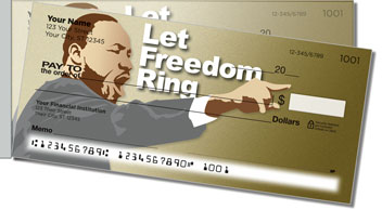 Martin Luther King Side Tear Theme Checks