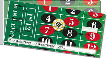 Roulette Side Tear Design Checks