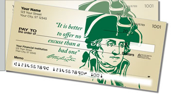George Washington Side Tear Design Checks