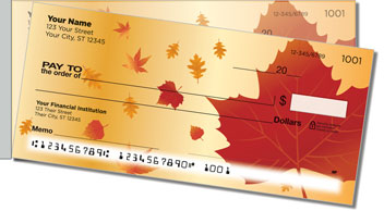 Changing Seasons Side Tear Personalized Checks