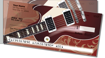 Electric Guitar Side Tear Design Checks