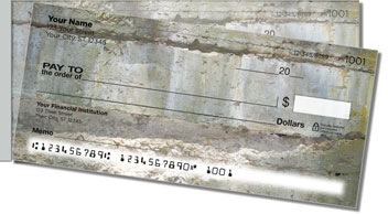 Rock Texture Side Tear Design Checks